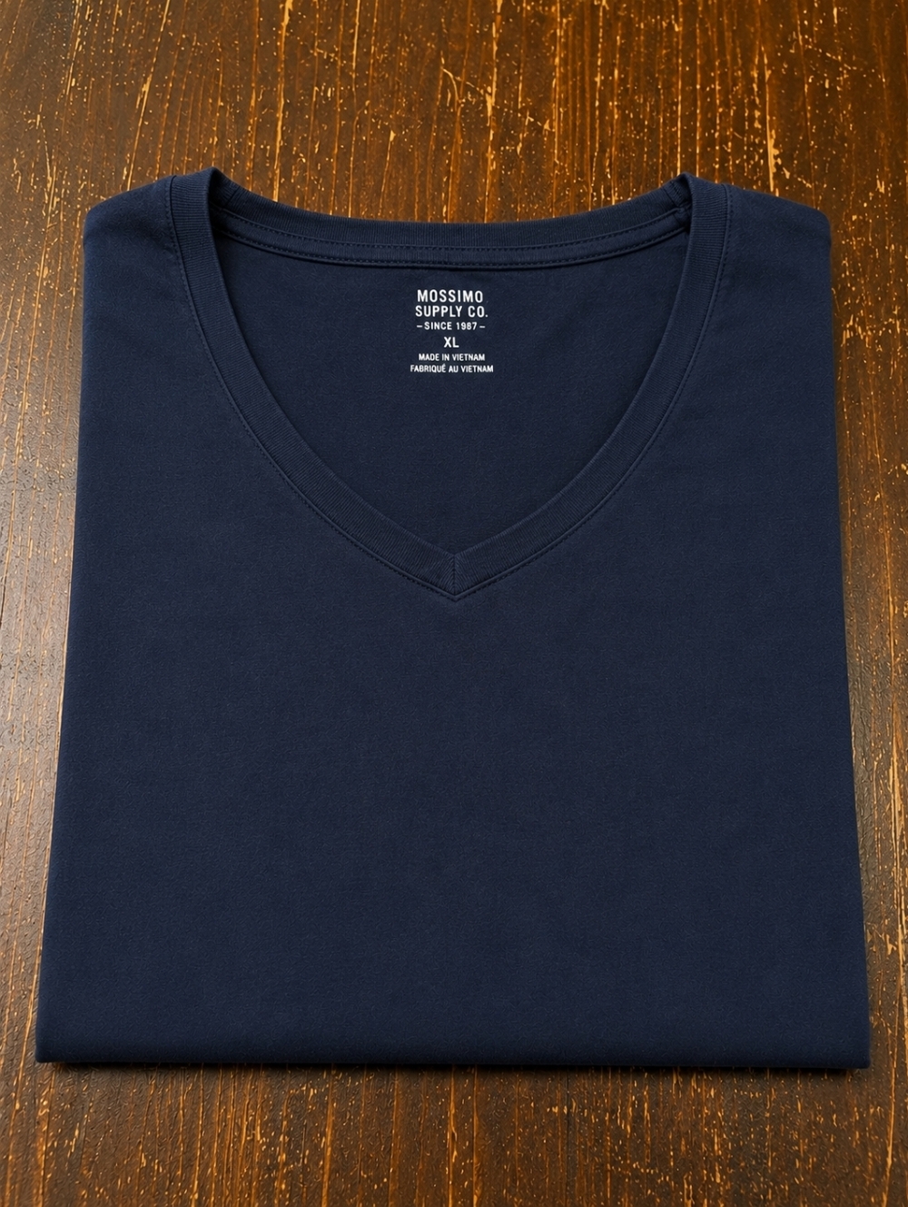 Mossimo Supply Co. Navy Short Sleeve Tee